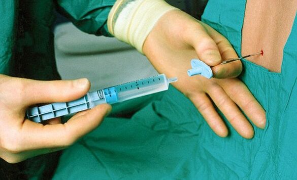 treatment of osteonecrosis by injection