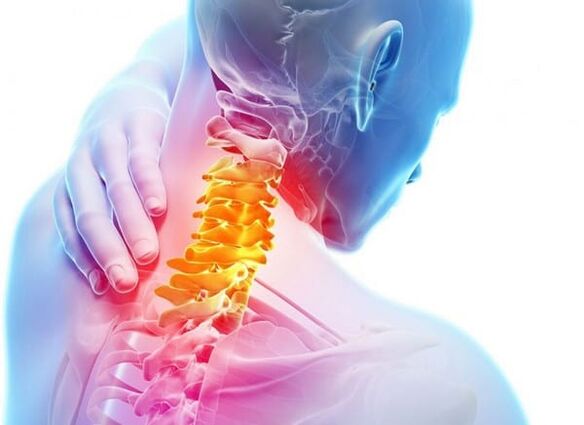 Linkrosis of cervical spine